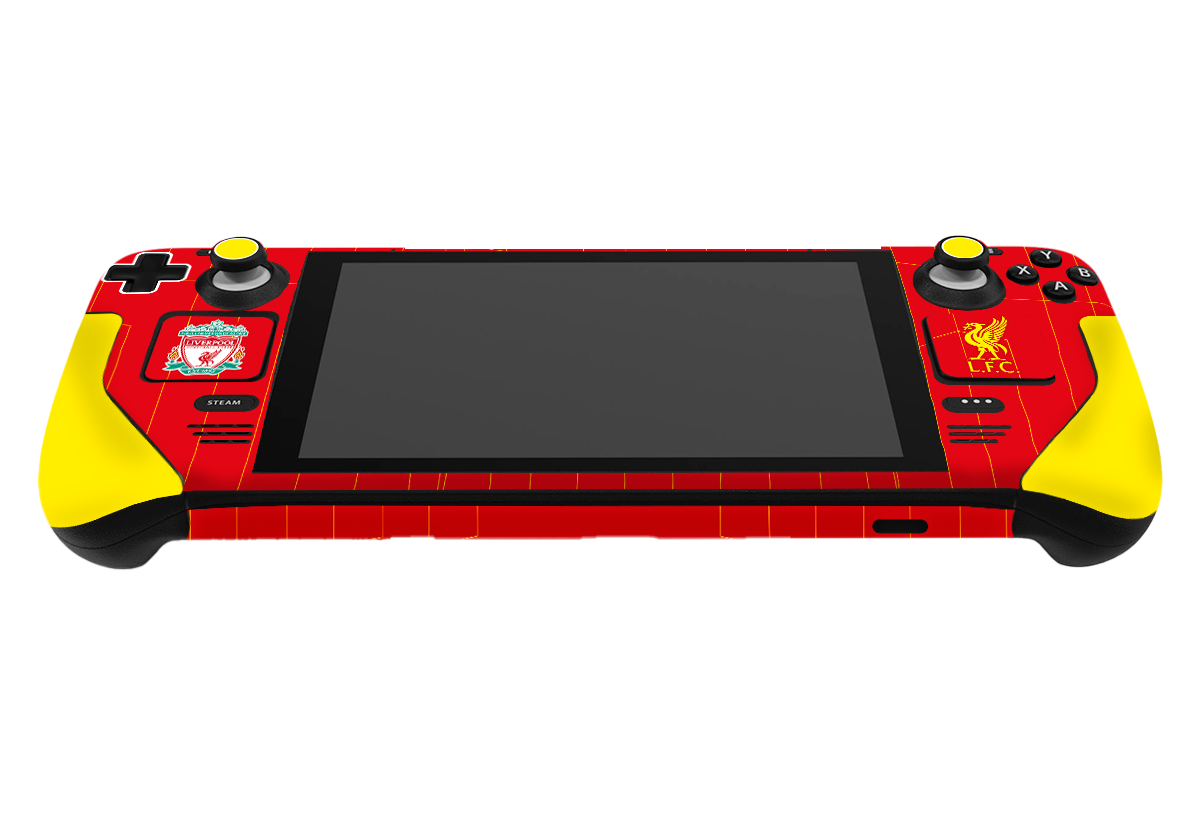 Liverpool F.C Steam Deck Handheld Gaming Computer Skin