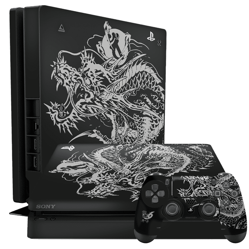 Yakuza 6 Skin Playstation 4 Slim Xonebrand