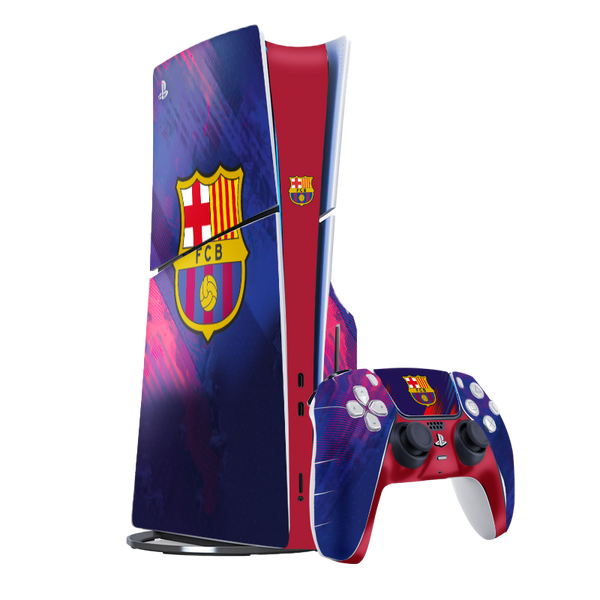 FC Barcelona Skin Playstation 5 Slim Xonebrand