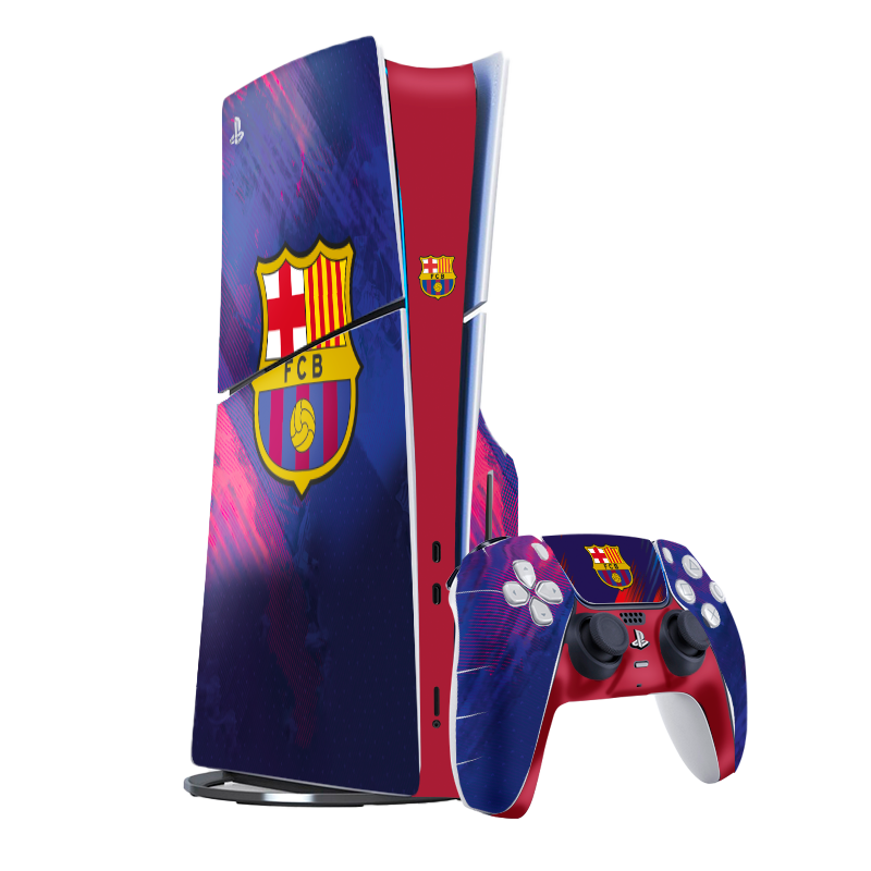 FC Barcelona Skin Playstation 5 Slim Xonebrand