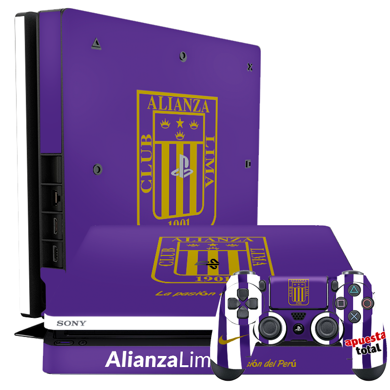 Alianza Lima Skin Playstation 4 Slim Xonebrand