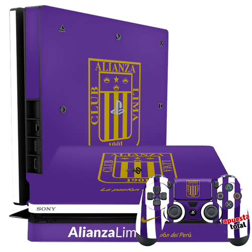 Alianza Lima Skin Playstation 4 Slim Xonebrand
