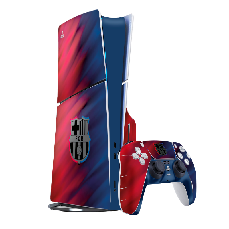 FC Barcelona Skin Playstation 5 Slim Xonebrand