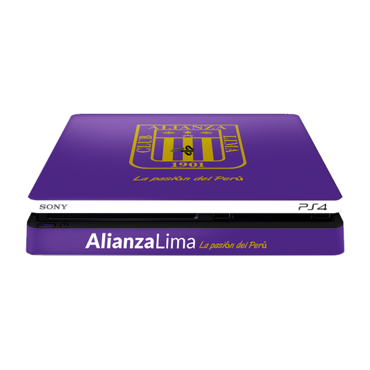 Alliance Lime Purple PS4 Slim Bundle Skin