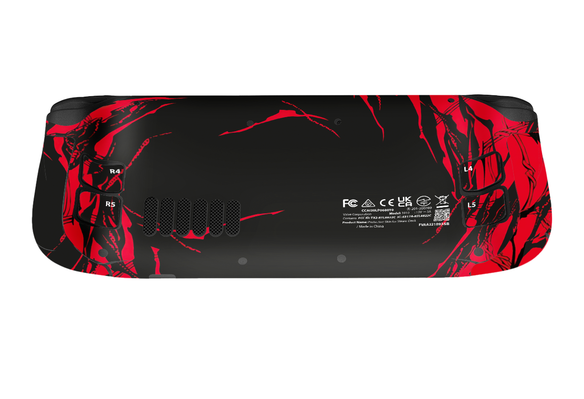 Carnage Steam Deck Skin Xonebrand