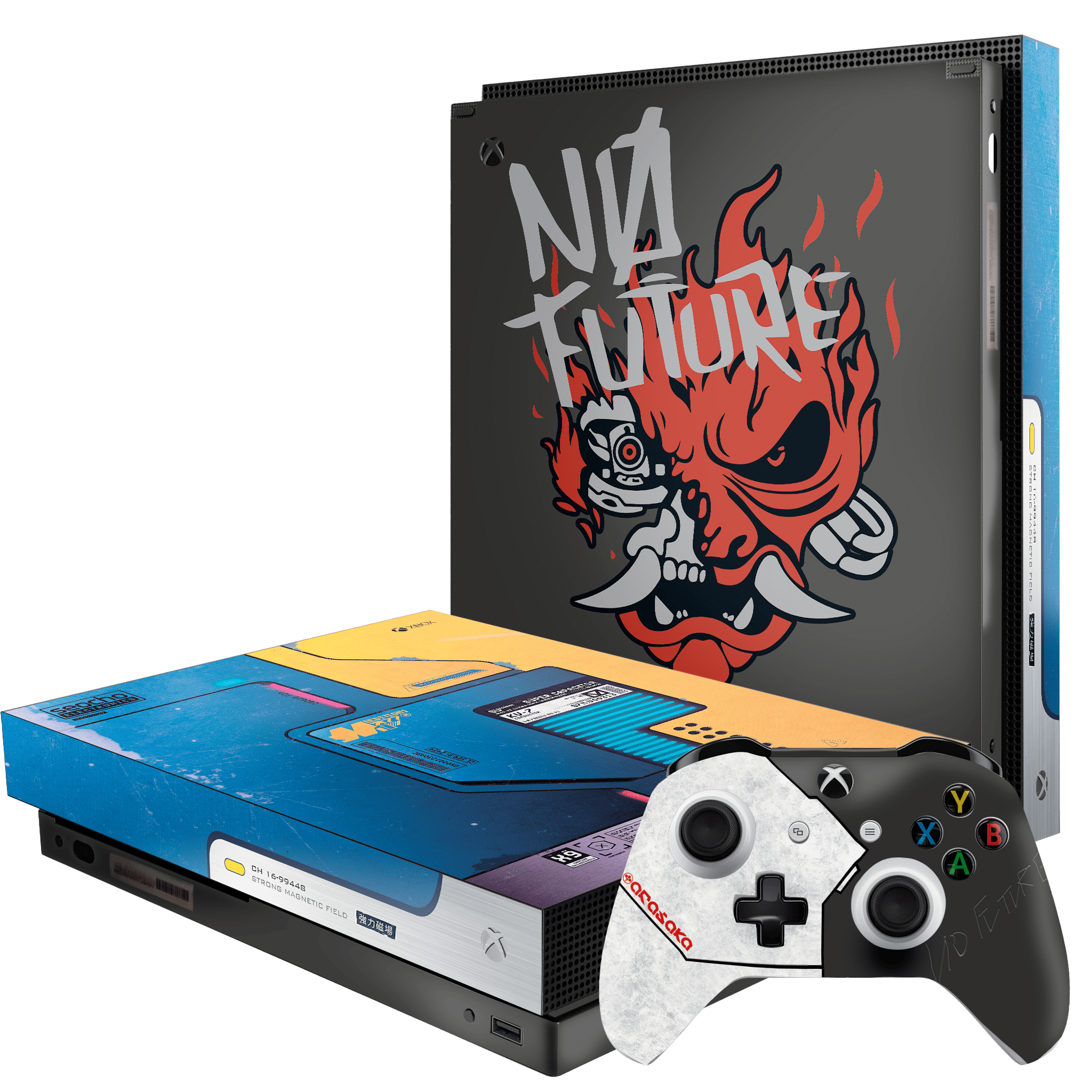 Cyberpunk Skin Xbox One X Xonebrand