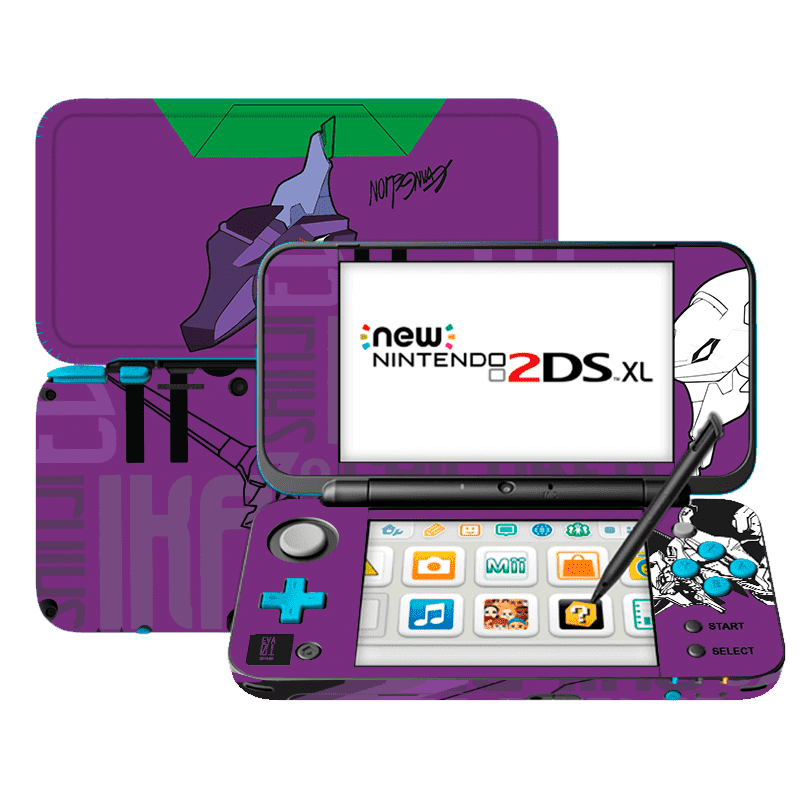 Skin para Nintendo New 2Ds XL edición Evangelion eva 01 – Xonebrand
