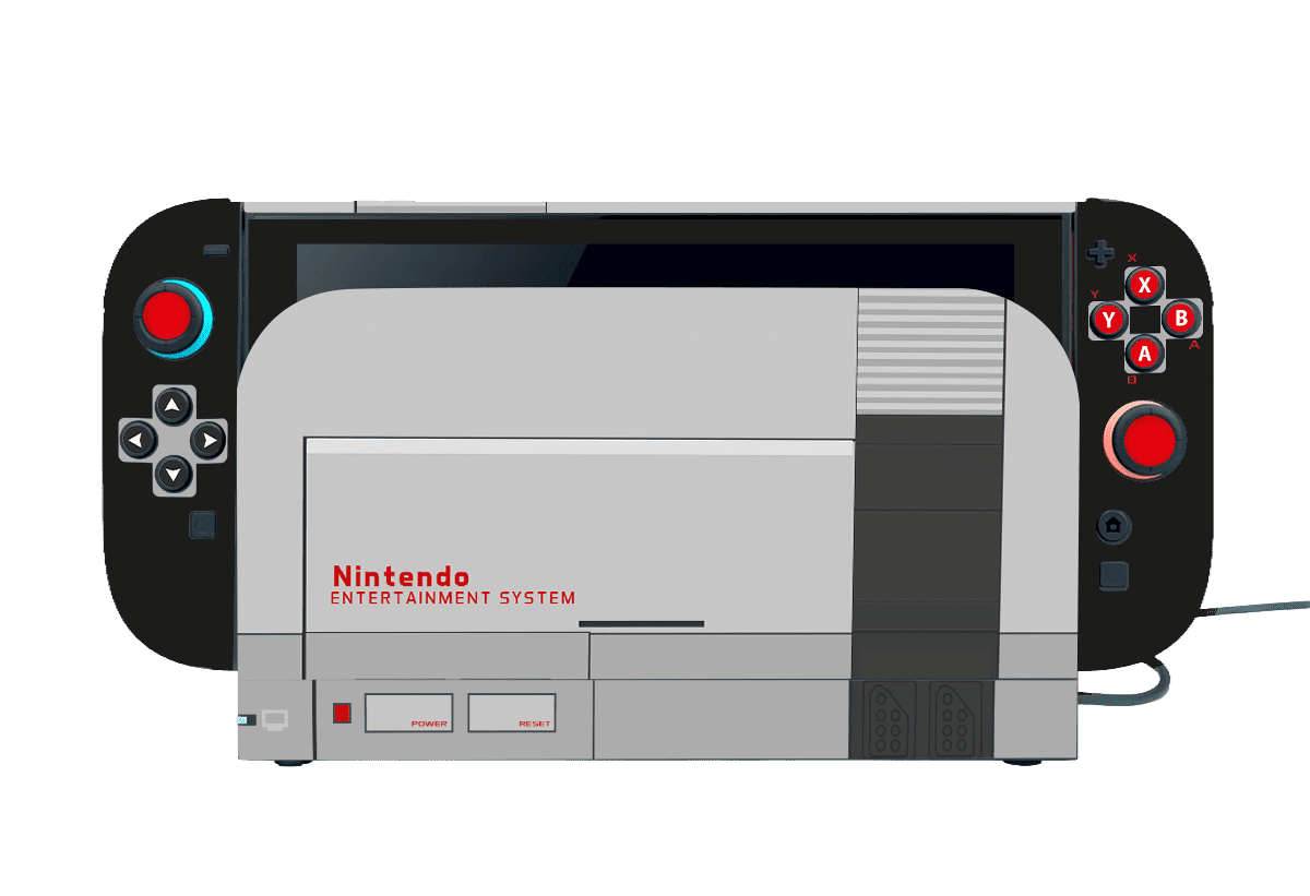 NES Skin Nintendo Switch 2 (2025) Xonebrand