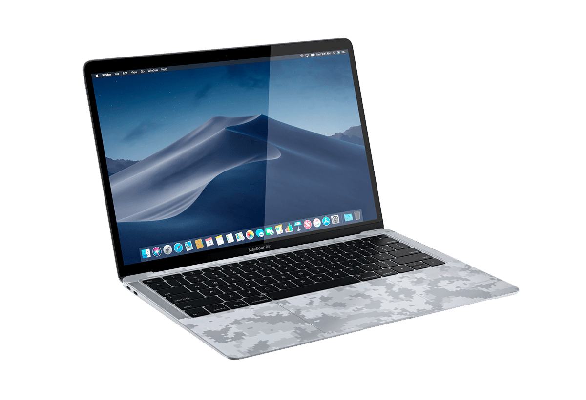 Mackbook Air 13" Camuflagem Cinza Pele