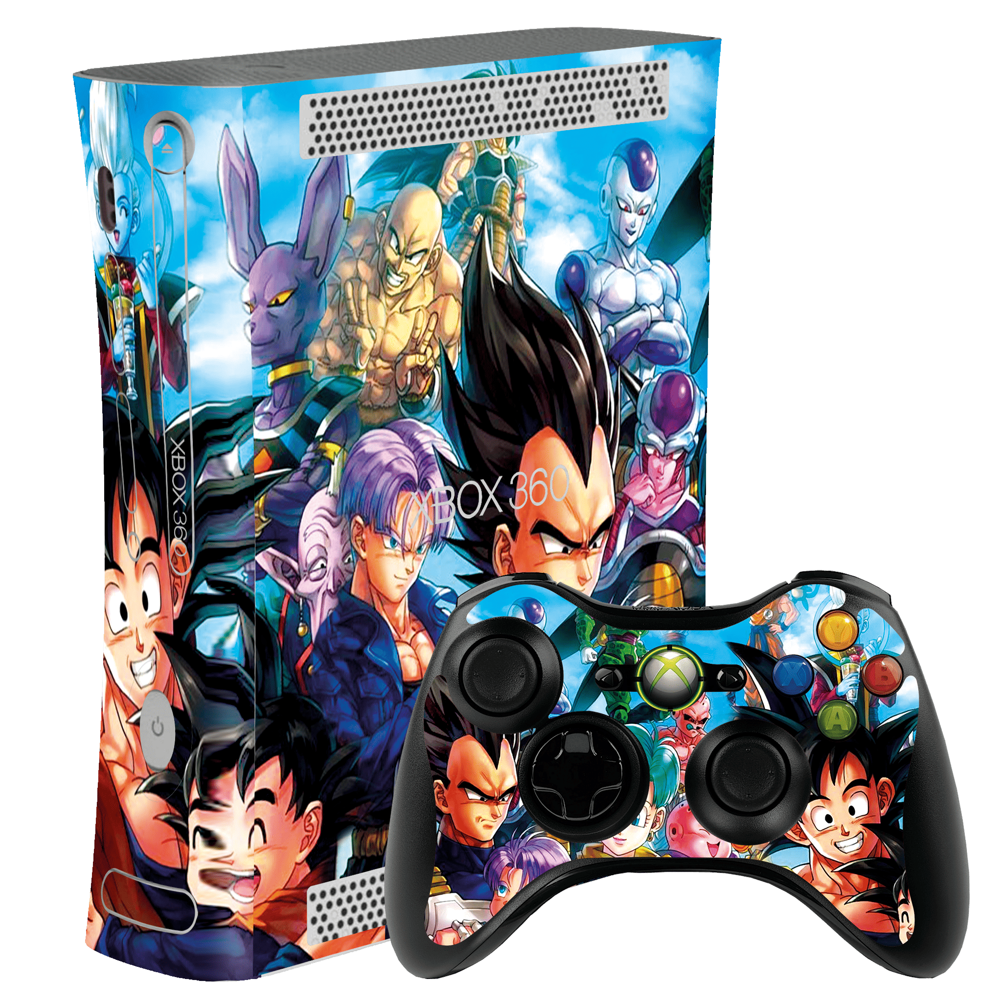 Dragon Ball Skin Xbox 360 Fat Xonebrand