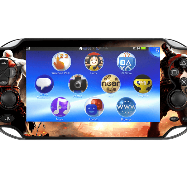 God of War Skin Playstation Portable PSVita Fat