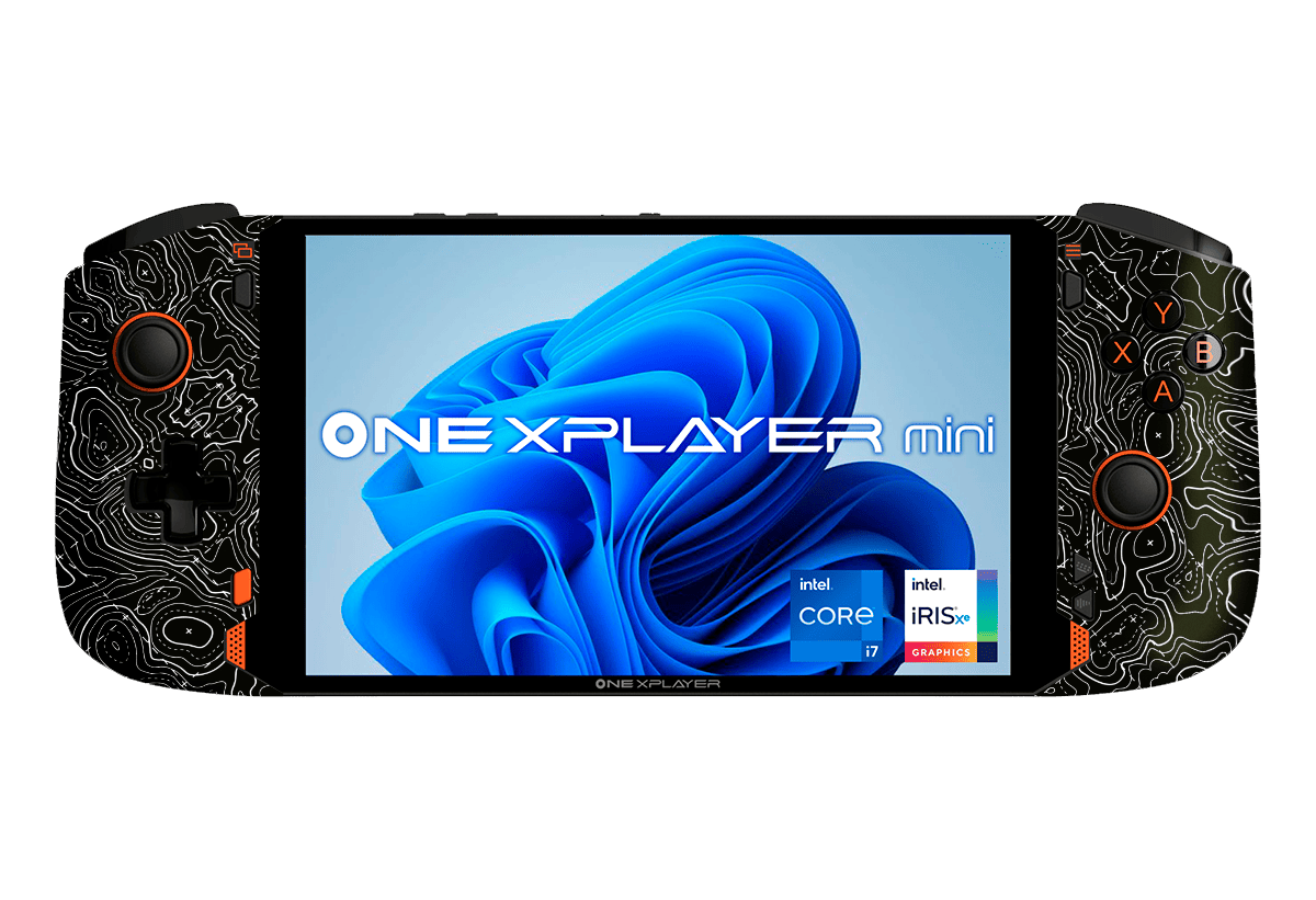 Area 51 Black OneXPlayer Mini Pro Skin Xonebrand