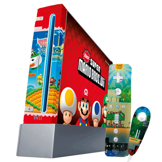 Super Mario Bros Skin Nintendo Wii (2006)
