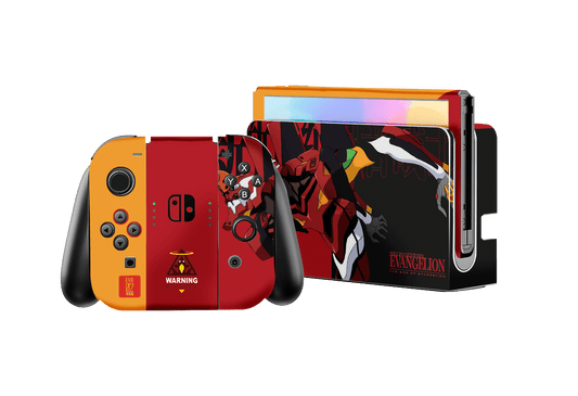 Evangelion Eva-02 Nintendo Switch Oled (2021) Skin