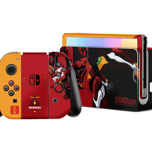 Evangelion Eva-02 Nintendo Switch Oled (2021) Skin