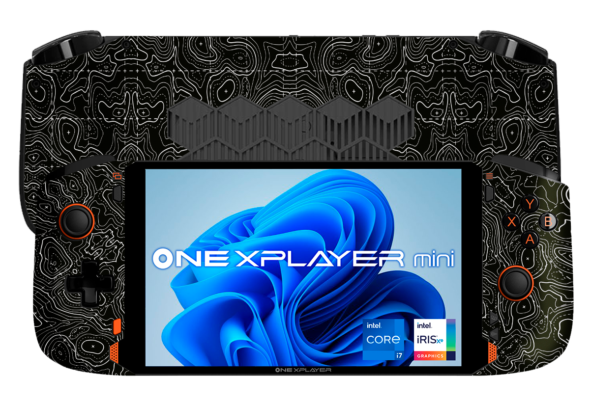 Area 51 Black OneXPlayer Mini Pro Skin Xonebrand