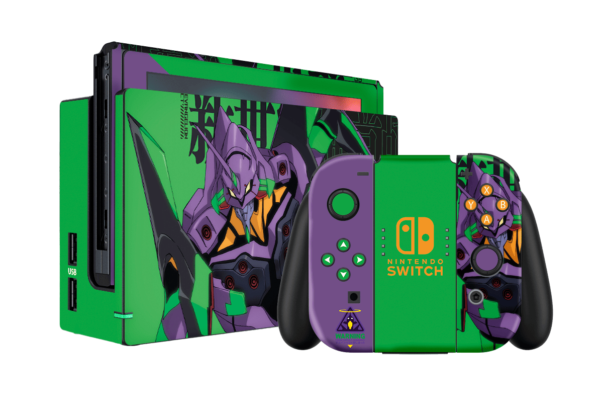 Evangelion Eva 01 Skin Nintendo Switch (2017) Xonebrand