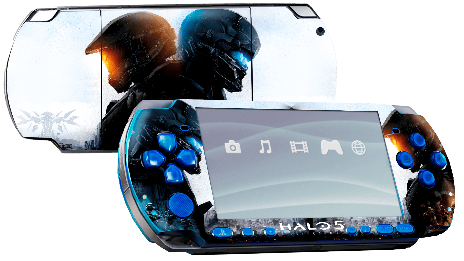 Halo PSP Handheld Gaming Bundle Skin