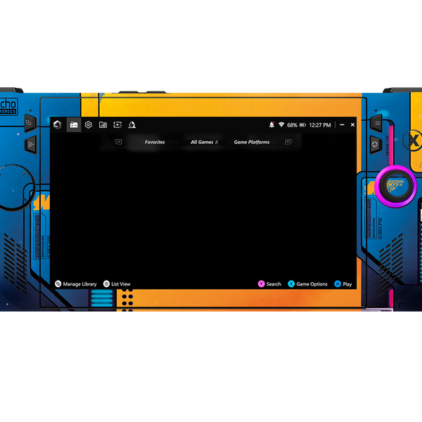 Skin para ASUS Rog Ally X edición Cyberpunk 2077 – Xonebrand