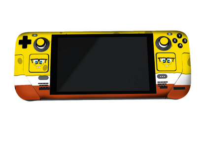 Bob Esponja Steam Deck Handheld Gaming Computer Skin