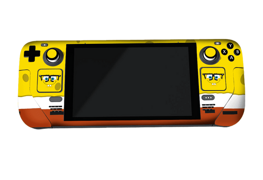 Bob Esponja Steam Deck Handheld Gaming Computer Skin