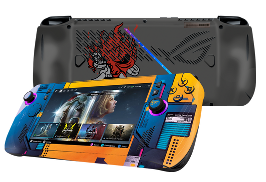 Cyberpunk 2077 Asus Rog Ally X Handheld Gaming Computer Skin