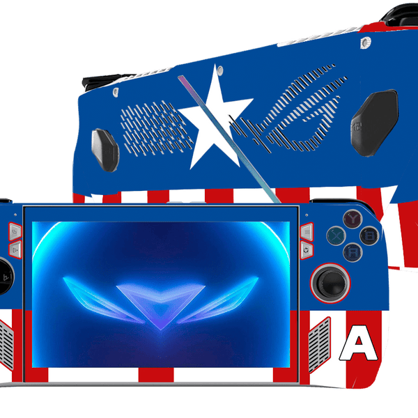 Capitan America Skin Asus Rog Ally