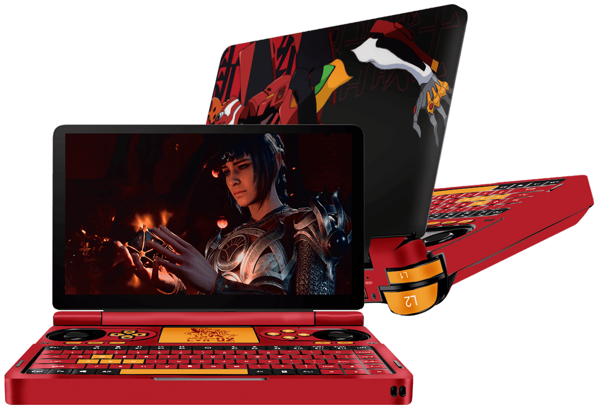 Evangelion Eva 02 GPD Win Mini 2023 Skin Xonebrand