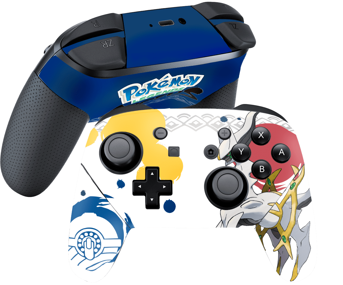 Pokemon Legends Nintendo Switch Pro Control Skin