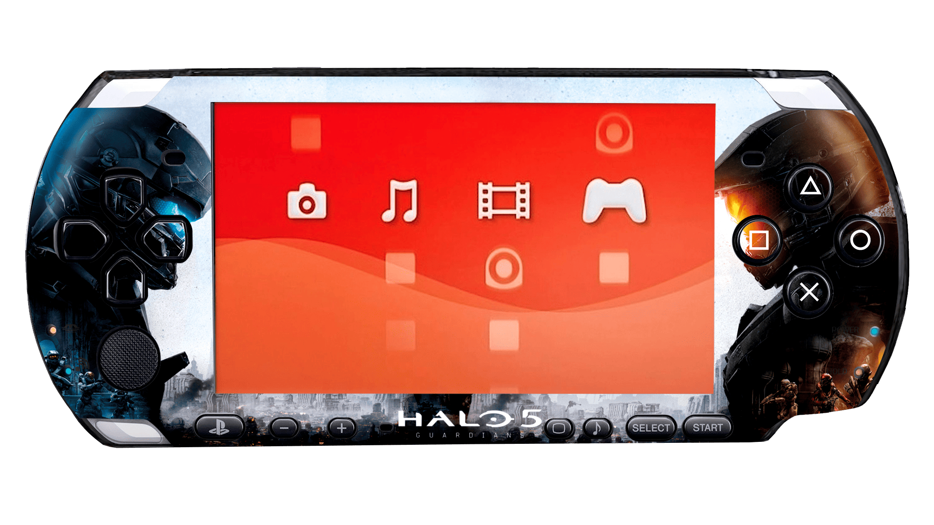 Halo Skin Playstation Portable (PSP) Xonebrand