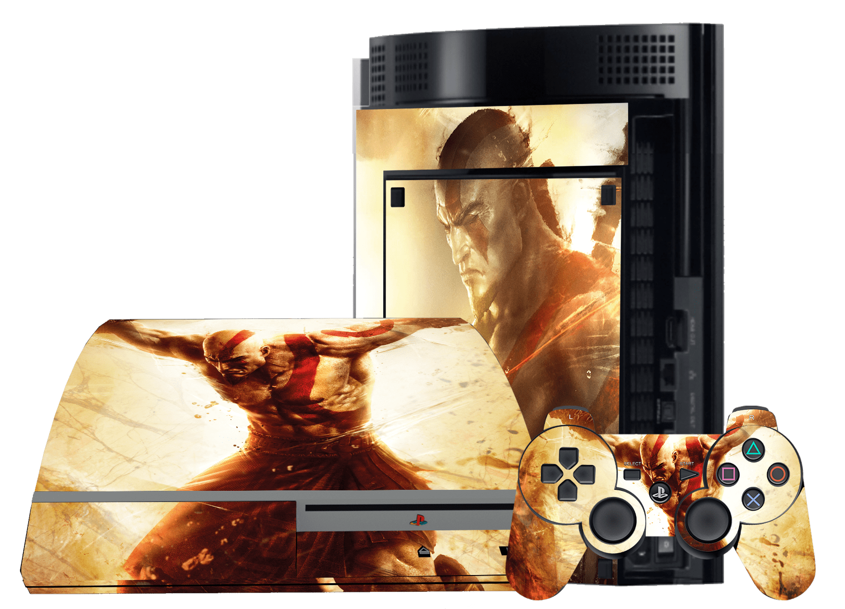 God of War Ascension Skin Playstation 3 Fat