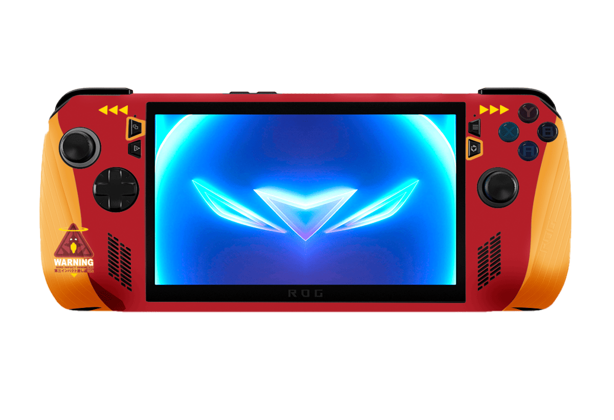 Evangelion Eva-02 Asus Rog Ally X Handheld Gaming Computer Skin