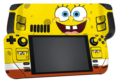 Bob Esponja Steam Deck Handheld Gaming Computer Skin