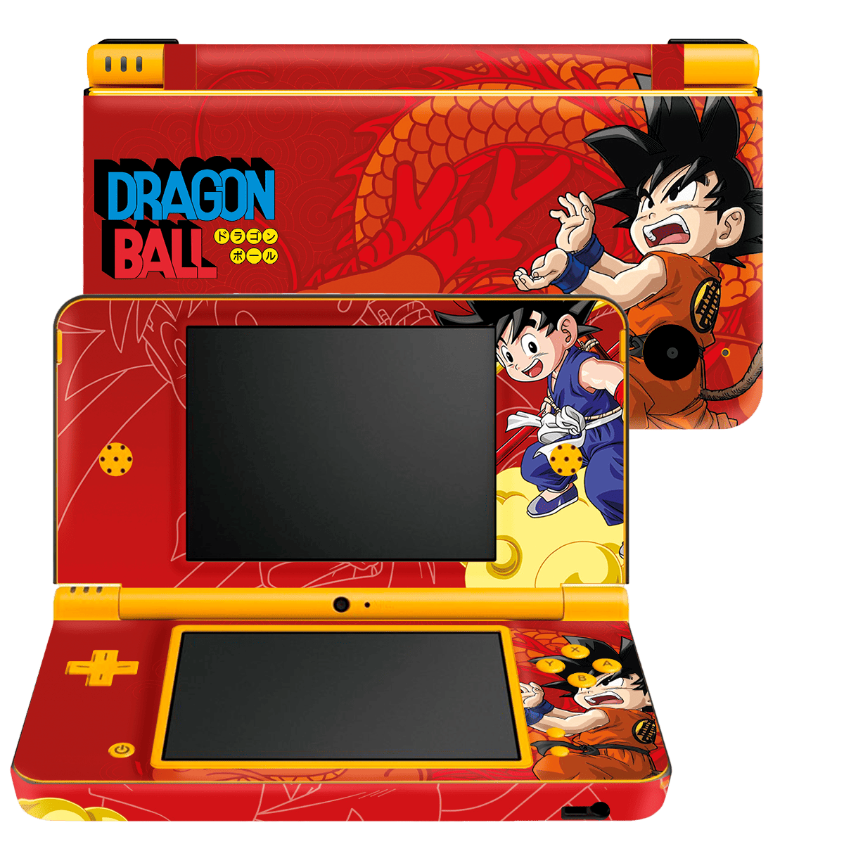 Dragon Ball Skin Nintendo DSi XL (2009) Xonebrand