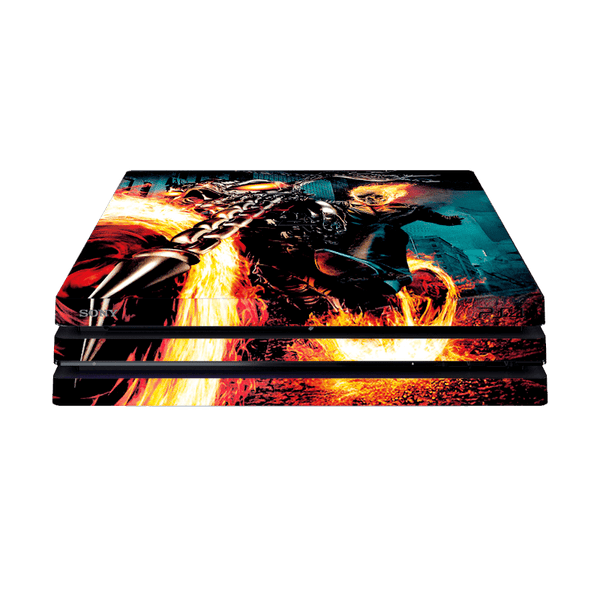 Ghost Rider Skin Playstation 4 Pro