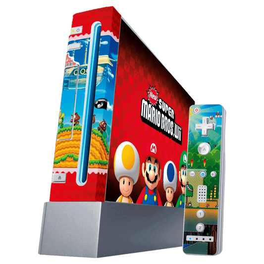 Super Mario Bros Wii Nintendo Wii Skin