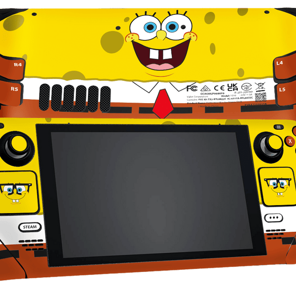 SpongeBob SquarePants Steam Deck Skin Xonebrand