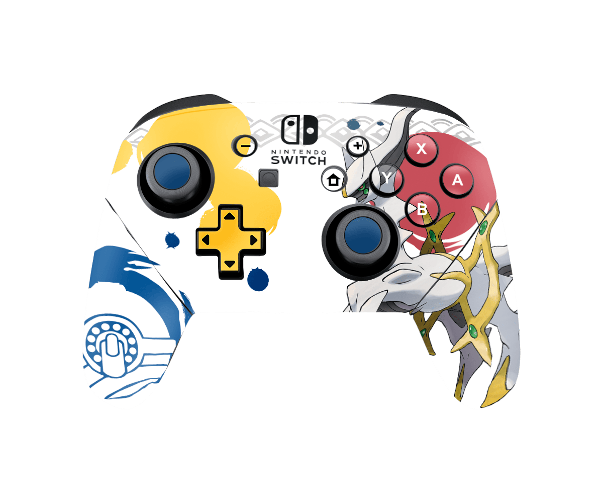 Pokemon Legends Arceus Skin Nintendo Switch Pro Controller Xonebrand