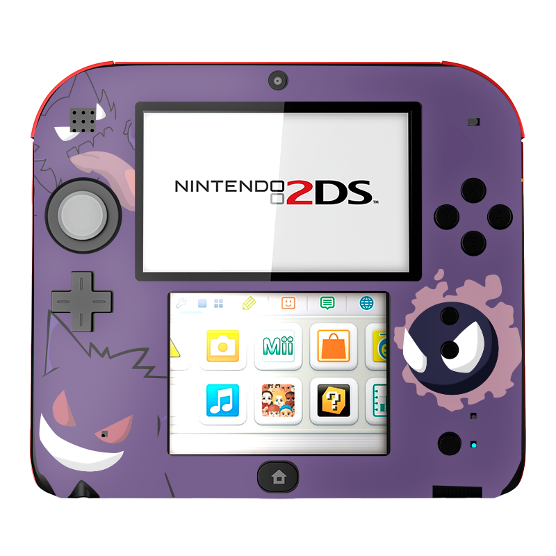 Pokemon Gengar Nintendo 2DS Skin