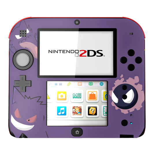 Pokemon Gengar Nintendo 2DS Skin