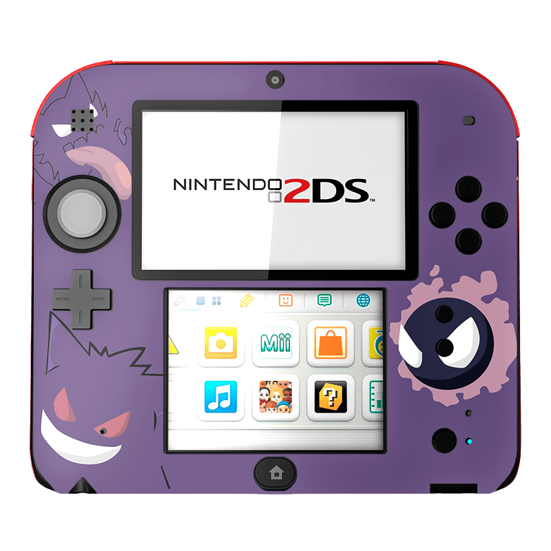 Pokemon Gengar Nintendo 2DS Skin