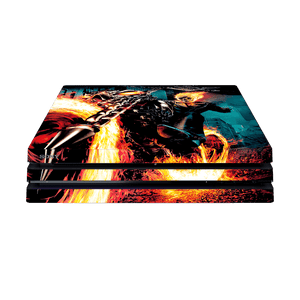 Ghost Rider PS4 Pro Bundle Skin