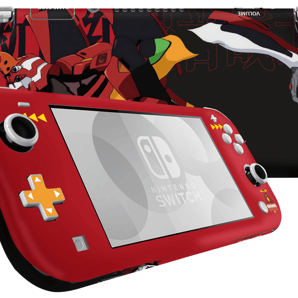 Evangelion eva 02 Skin Nintendo Switch Lite Xonebrand