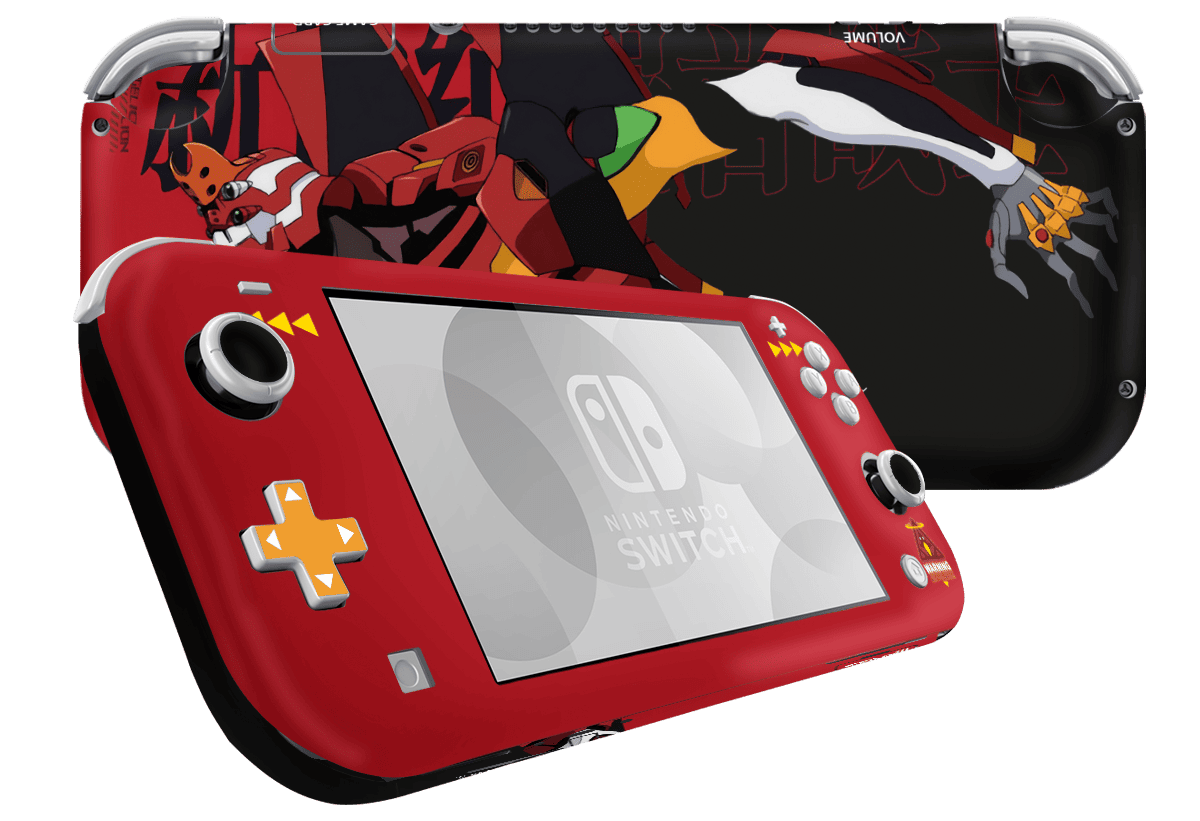 Evangelion eva 02 Skin Nintendo Switch Lite Xonebrand