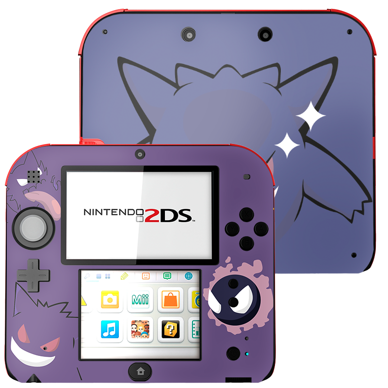 Pokemon Gengar Nintendo 2DS Skin