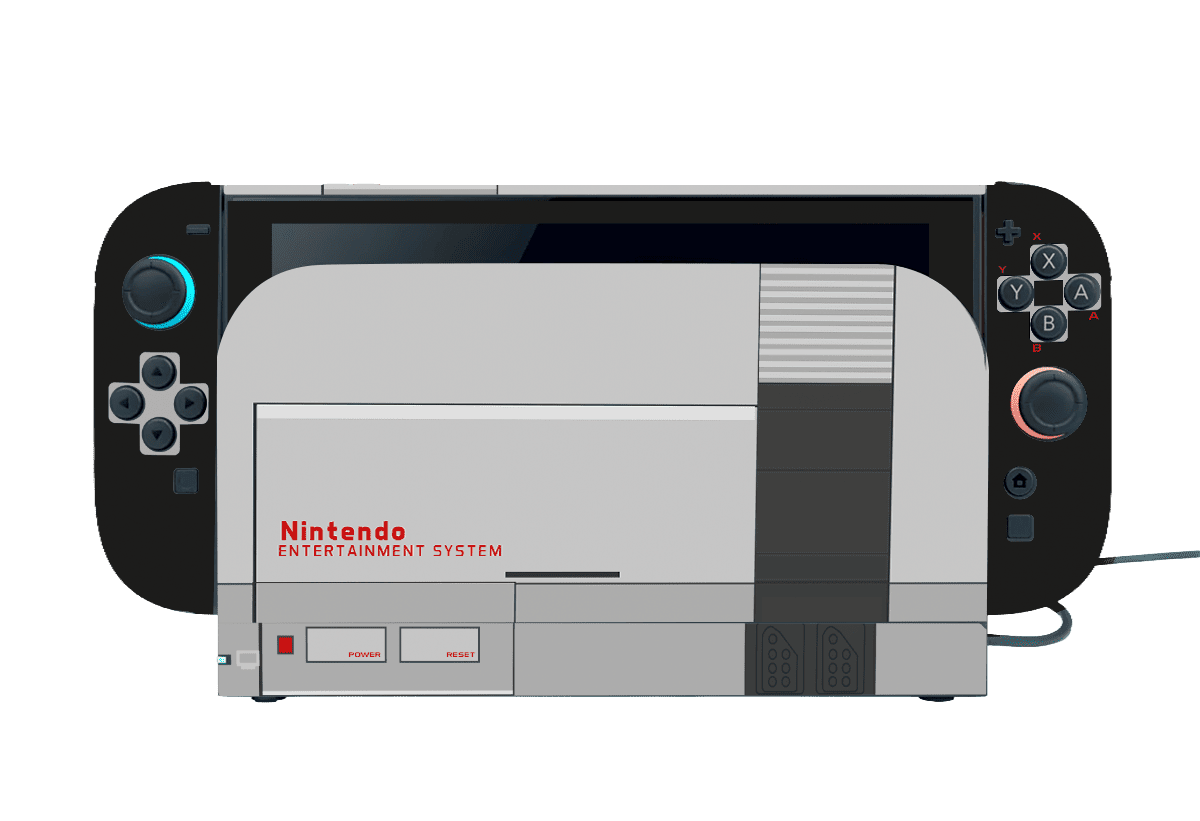 NES Skin Nintendo Switch 2 (2025) Xonebrand