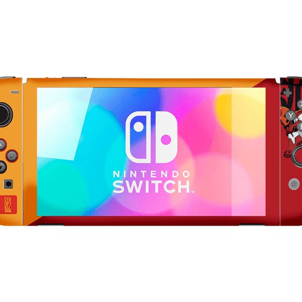 Evangelion eva 02 Skin Nintendo Switch OLED (2021)