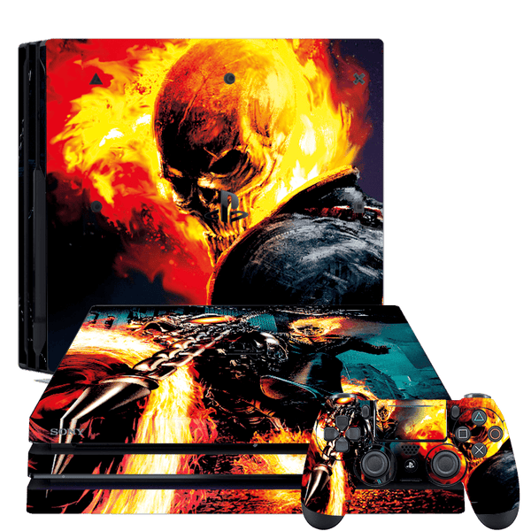Ghost Rider Skin Playstation 4 Pro
