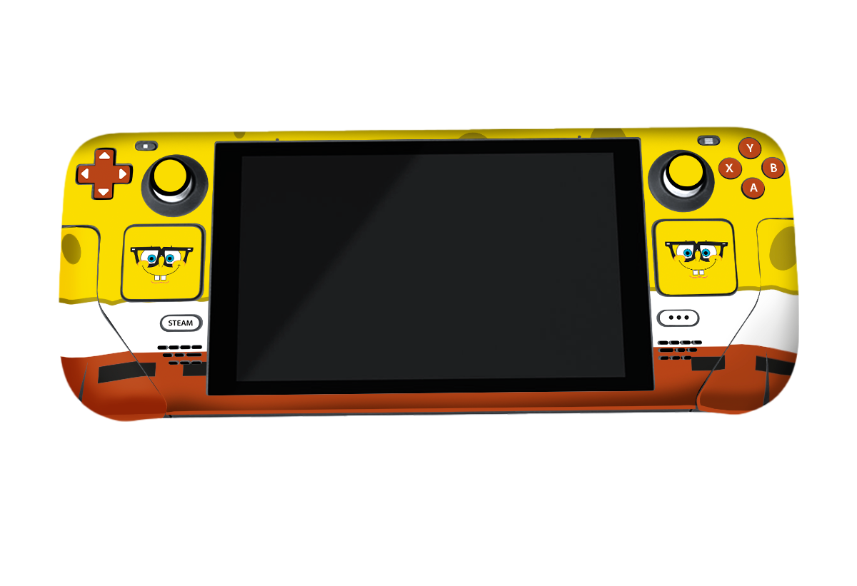 SpongeBob SquarePants Steam Deck Skin Xonebrand