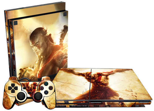 God of War Ascension Skin Playstation 2 Slim